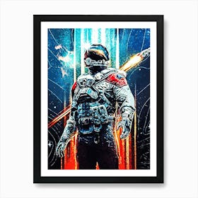 starfield 1 Art Print