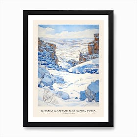 Grand Canyon National Park United States 2 Poster Art Print