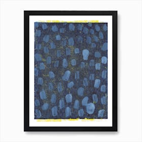 Blue Art Print