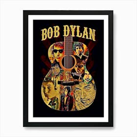 Bob Dylan - The Blues 10 Art Print