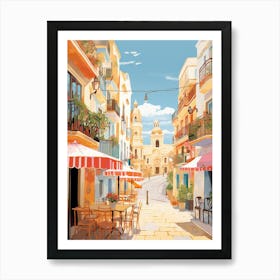 Cadiz Spain 2 Illustration Art Print