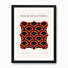 Geometric Pattern Poster 19 Art Print