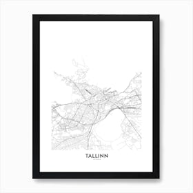 Tallinn Art Print