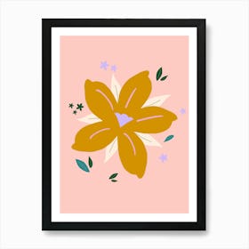 Tropical Flower | 01 Art Print