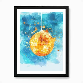 Disco Ball 24 Art Print