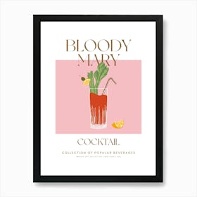 Bloody Mary Cocktail Art Print