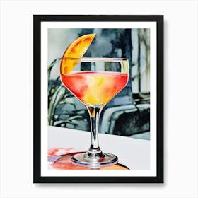 Cocktail In A Glass 1 Art Print