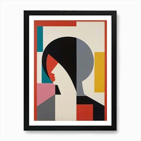 Woman'S Head Art Print