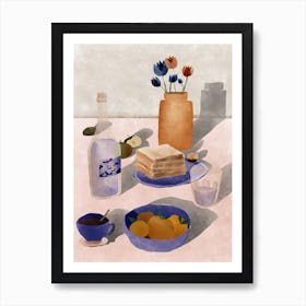 Favorite Breakfast Art Print