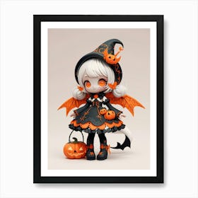 Halloween Witch 12 Art Print