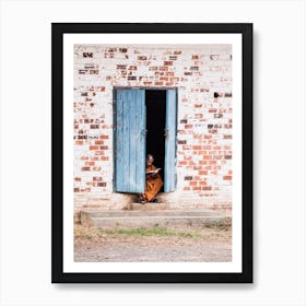 The Studying Monk Art Print