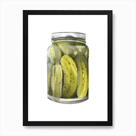 Gherkin Art Print