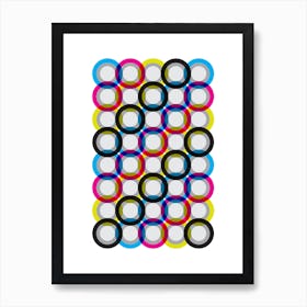 Cmyk Art Print