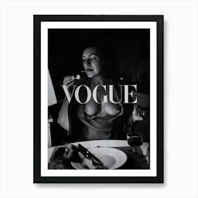 Helmut Newton Vogue Art Print