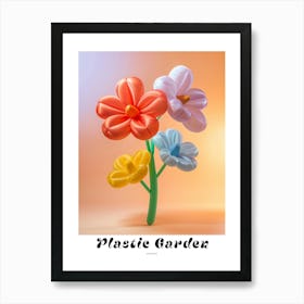 Dreamy Inflatable Flowers Poster Anemone 1 Art Print