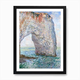 The Manneporte Near Étretat, Claude Monet Art Print