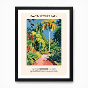 Ravenscourt Park London Parks Garden 1 Art Print