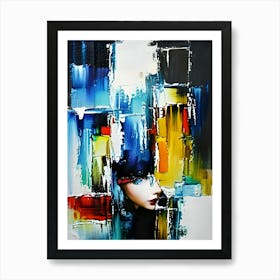 Abstract Painting 4 Art Print