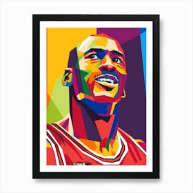 michael jordan Art Print