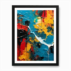 Abstract Painting 102 Art Print