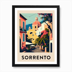 Sorrento 4 Vintage Travel Poster Art Print