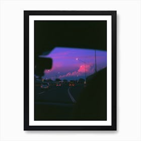 Pink Hour Art Print