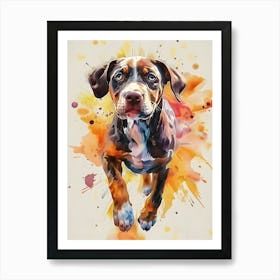 Dog Painting Art Print
