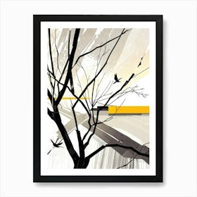 Bird In The Tree Poster