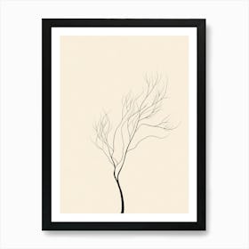 Bare Tree 3 Art Print