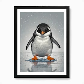 Penguin 3 Art Print