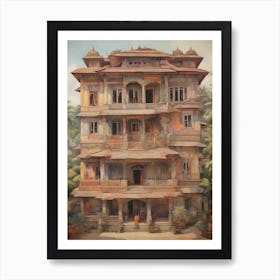 Rajeshwari Mansion Art Print