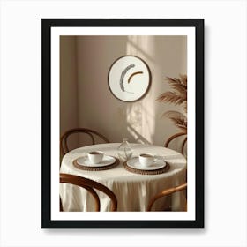 Dining Room 3 Art Print