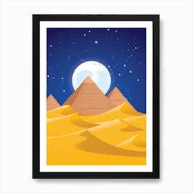 Egyptian Desert Art Print
