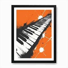 Piano Keys 5 Art Print