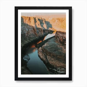 Colorado River View Art Print