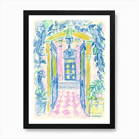 Doors And Gates Collection London, England 1 Art Print