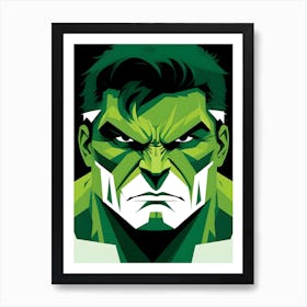 Incredible Hulk Graphic 3 Art Print