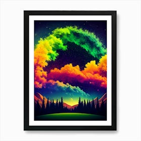 Rainbow Sky 2 Art Print