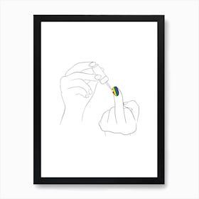 F#ck Art Print