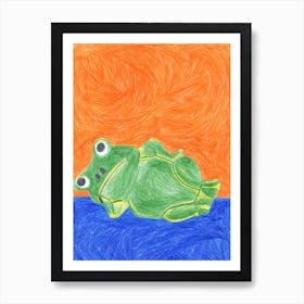 Froggy Art Print