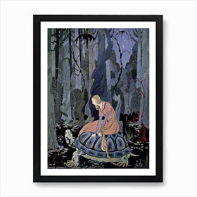 Illustration From “Old French Fairytales”, Virginia Frances Sterrett Art Print