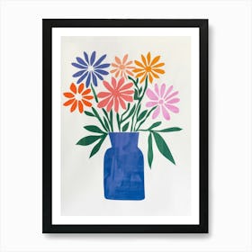 Flowers In A Vase 167 Art Print