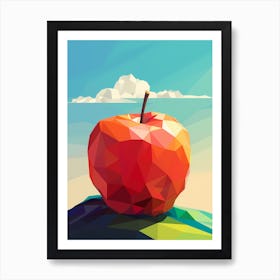 Apple In The Sky Art Print