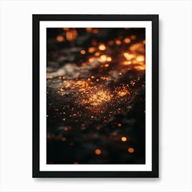 Sparkles In The Water Art Print