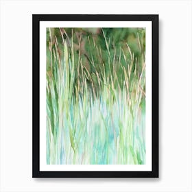 Sea Grasses II Storybook Watercolour Art Print