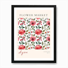 Flower Market 35 Art Print