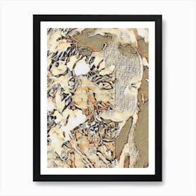 Abstract Sands Of Time Art Print