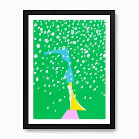 Snow Day Art Print