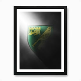 Norwich City 3 Art Print