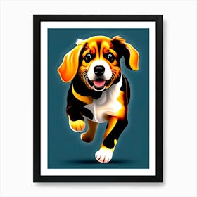 Beagle Dog Art Print